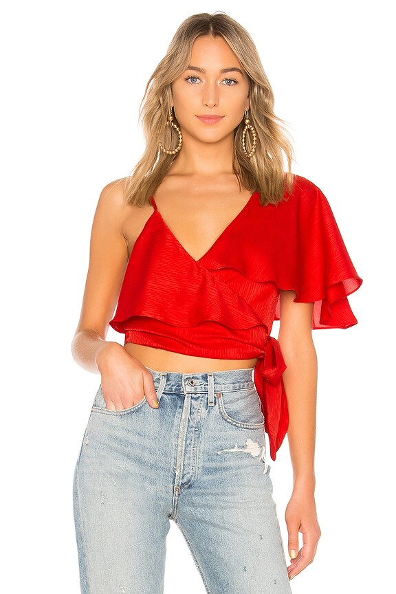 view 1 of 4 x REVOLVE Robby Top in Crimson Red