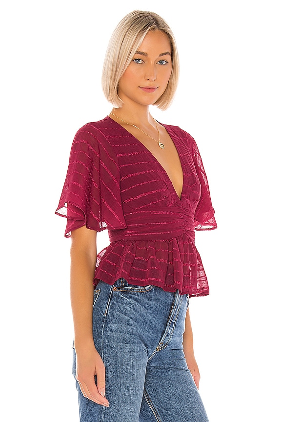 view 2 of 4 X REVOLVE Lucina Top in Wine