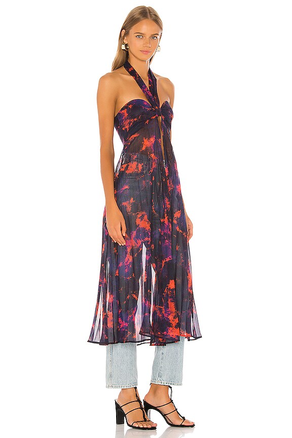 view 2 of 4 X REVOLVE Tammy Maxi Top in Purple Tie Dye