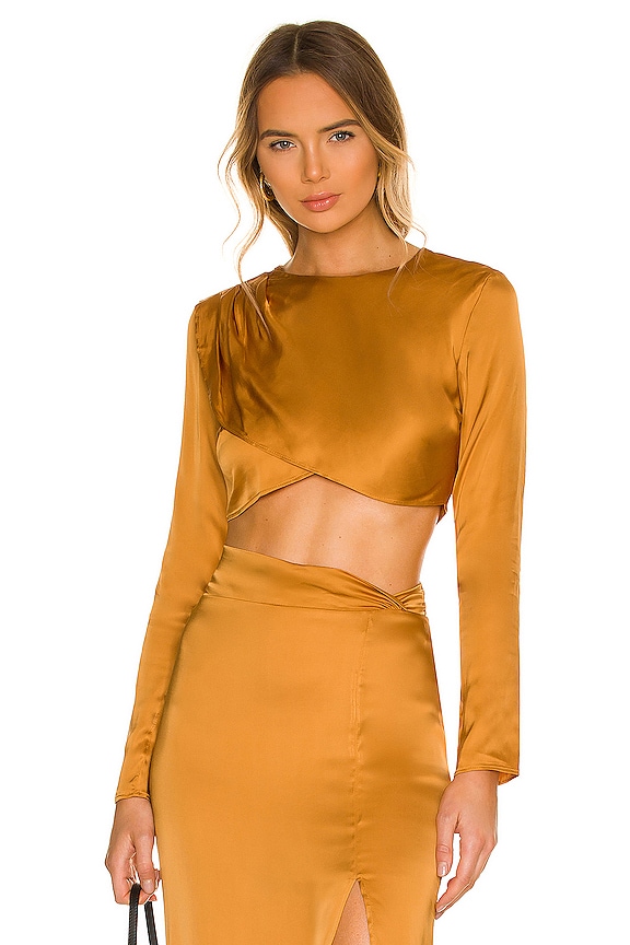 view 1 of 4 x REVOLVE Jayan Top in Deep Gold