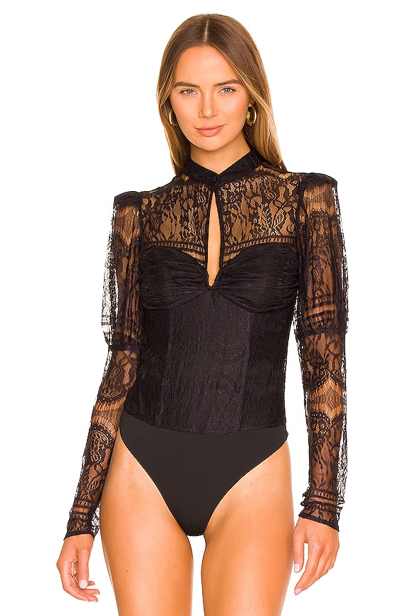 view 2 of 5 x REVOLVE Vianka Bodysuit in Black