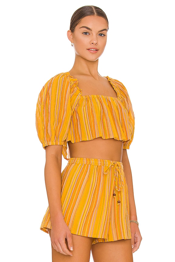 view 2 of 5 x REVOLVE Lanai Top in Yellow Stripe Multi