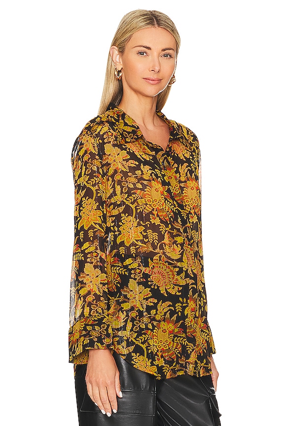view 2 of 5 x REVOLVE Bari Ls Shirt in Black Multi