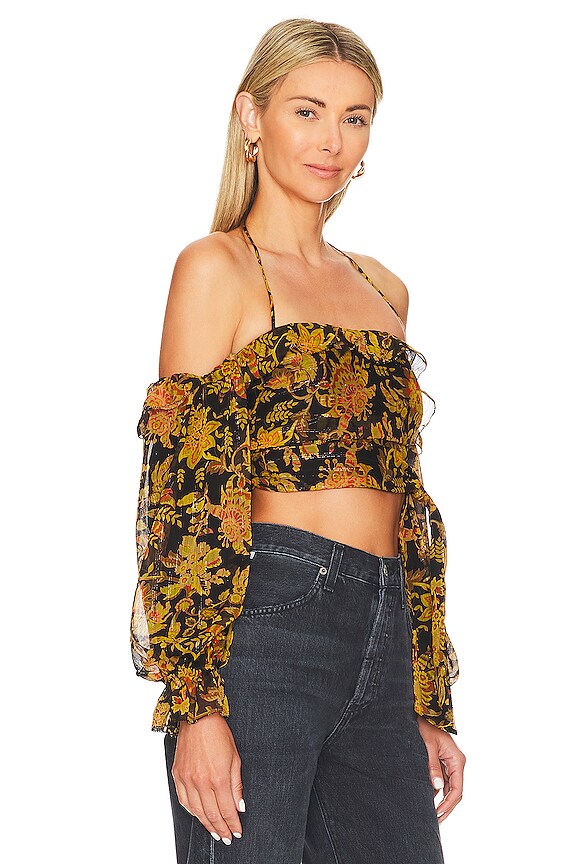 view 2 of 5 x REVOLVE Narine Blouse in Black Multi