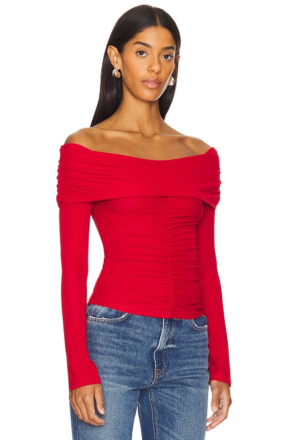 view 2 of 4 x REVOLVE Suki Top in Red