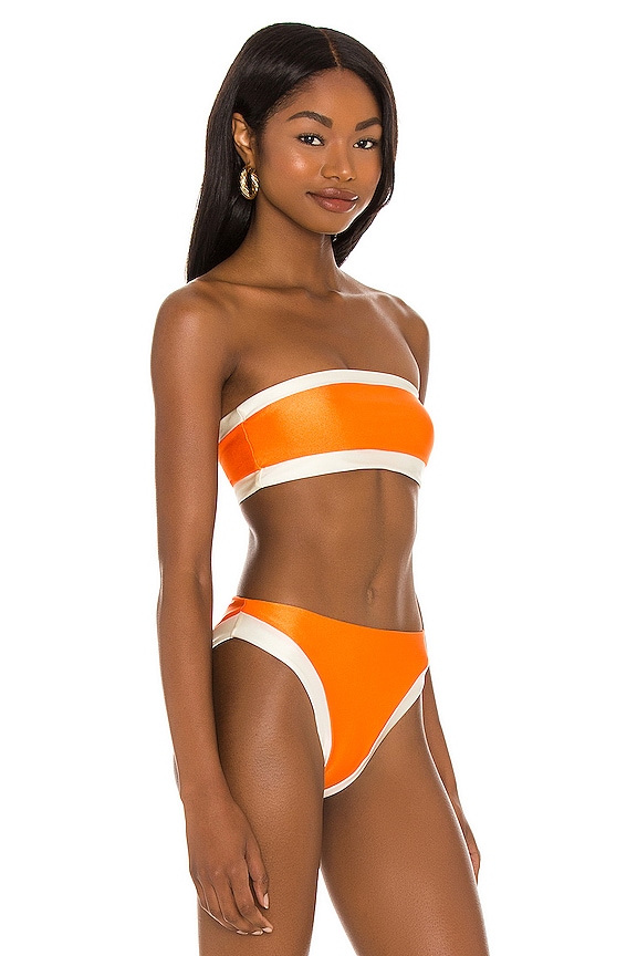 view 2 of 4 x REVOLVE Ferris Top in Orange & Ivory