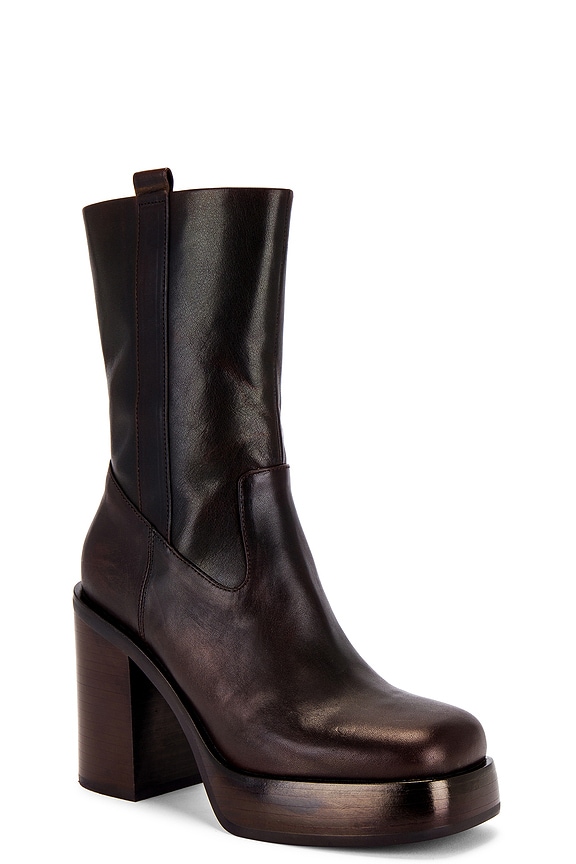 view 2 of 5 САПОГИ PATTI in Dark Brown