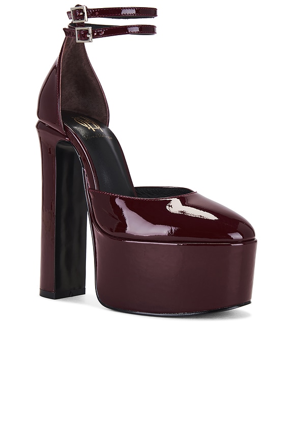 view 2 of 5 April Platform in Oxblood