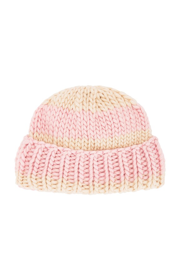 view 2 of 3 BONNET in Pink & Cream