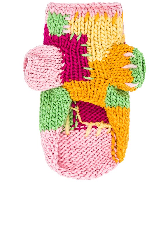 view 2 of 2 SUÉTER PARA MASCOTAS DE PUNTO GRUESO LILY in Bright Multi