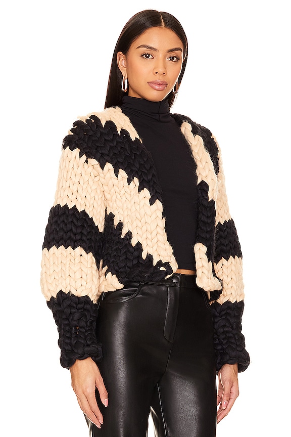 view 2 of 4 VESTE EN MAILLE BLACKBERRY COLOSSAL in Blackberry