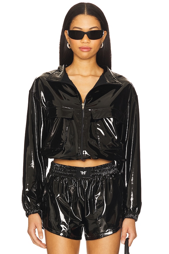 view 2 of 5 Olympic Patent Jacket in Black