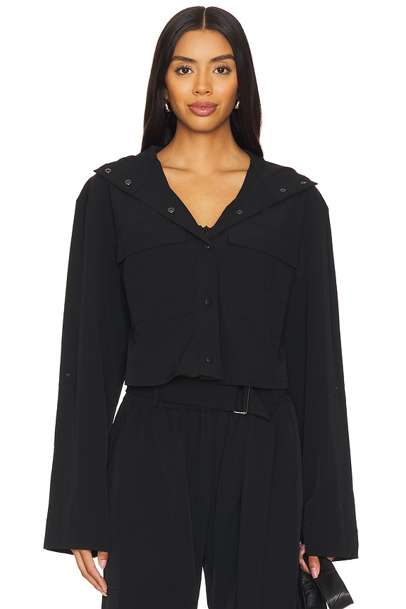 view 2 of 6 x Mona Kattan Ava Jacket in Black
