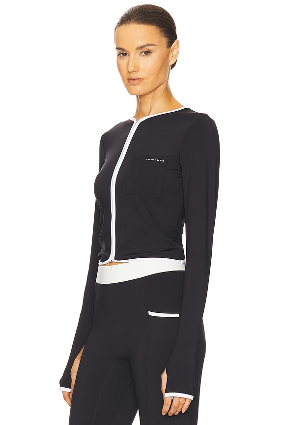 view 2 of 4 Skylar Jacket in Black & White