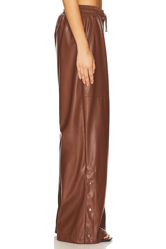 view 2 of 6 Cara Leather Pant in Mocha