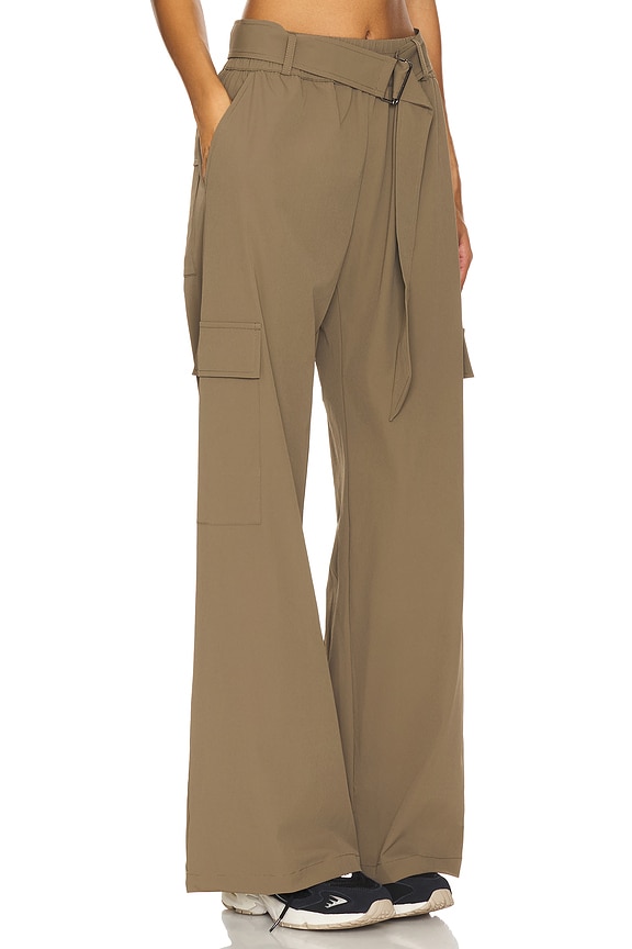 view 2 of 6 x Mona Kattan Ava Pant in Safari