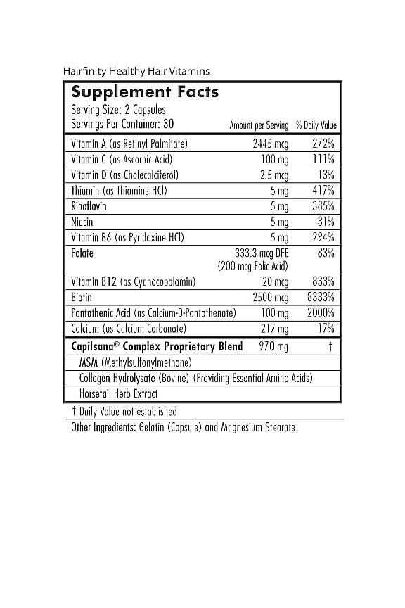 view 2 of 3 Healthy Hair Vitamins in 