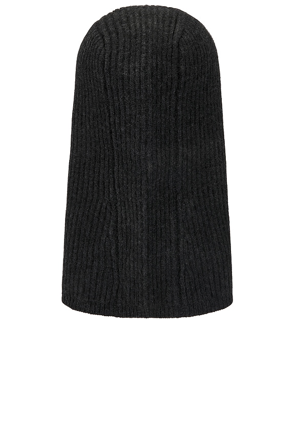 view 2 of 3 PASAMONTAÑAS DE CACHEMIRA PURA CALVIN in Dark Grey