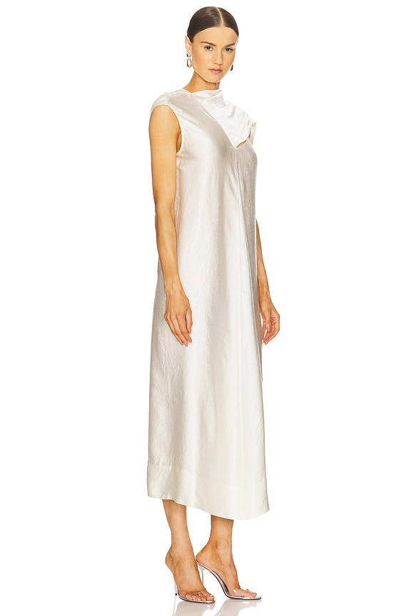 view 2 of 3 Leroy Dress in Off White