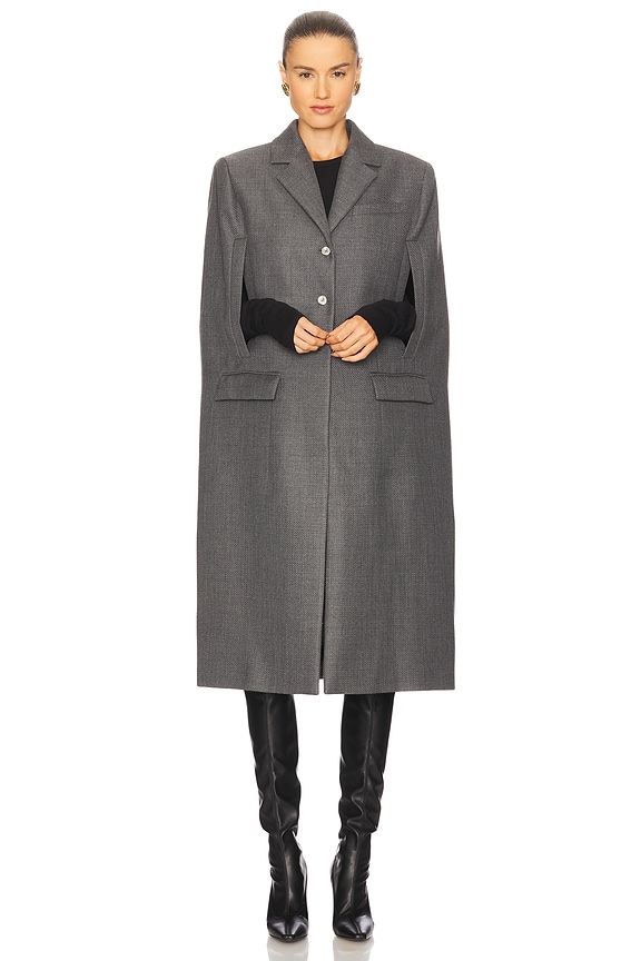 view 2 of 6 Travis Coat in Grey