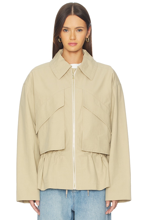 view 2 of 5 CHAQUETA MILANO in Bison