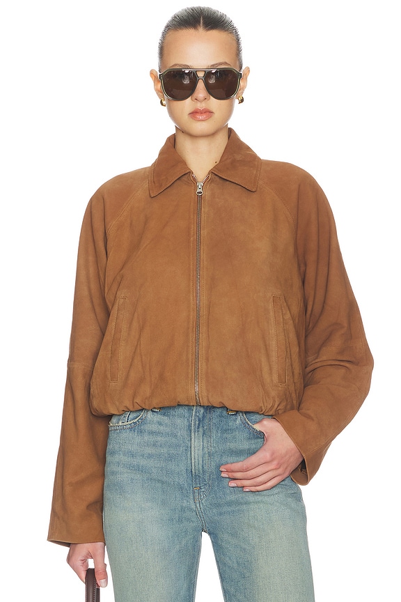 view 2 of 5 BLOUSON RAY in Cognac