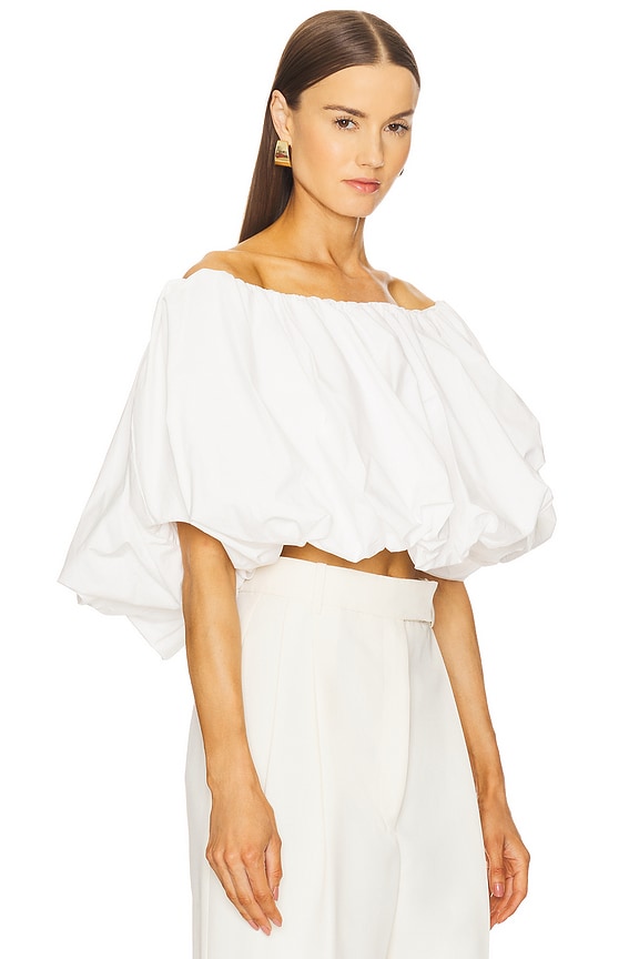 view 2 of 4 Hamilton Top in White