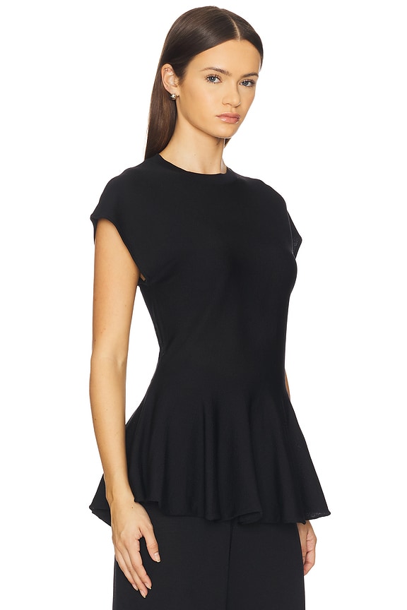 view 2 of 4 Sean Knit Blouse in Black