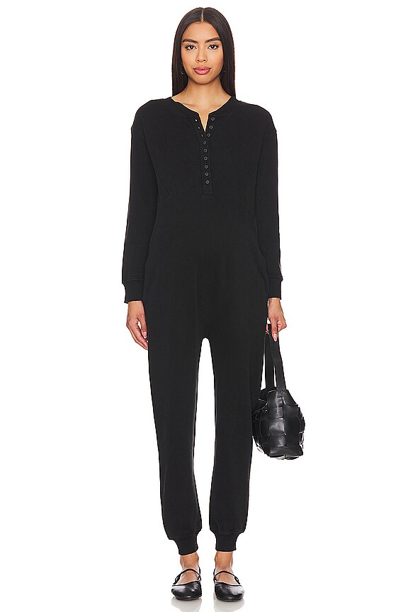 view 2 of 4 Adalyn Maternity Jumpsuit in Washed Black