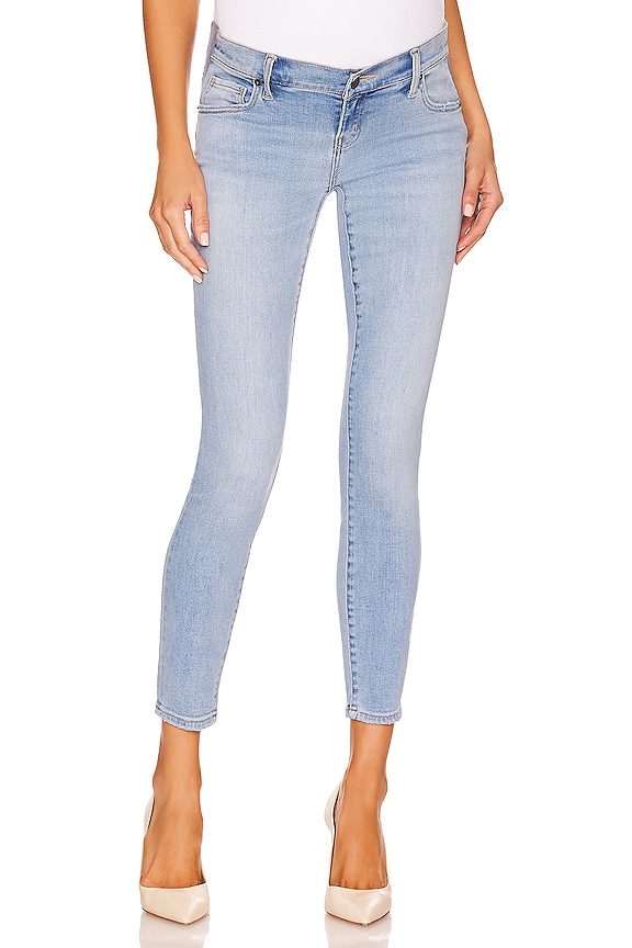 view 2 of 4 The Slim Maternity Jeans in Light Wash