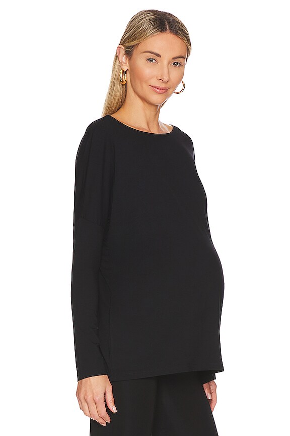 view 2 of 4 CAMISETA LONGSLEEVE in Black