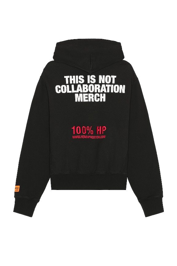 view 2 of 3 This Is Not Hoodie in Black & White