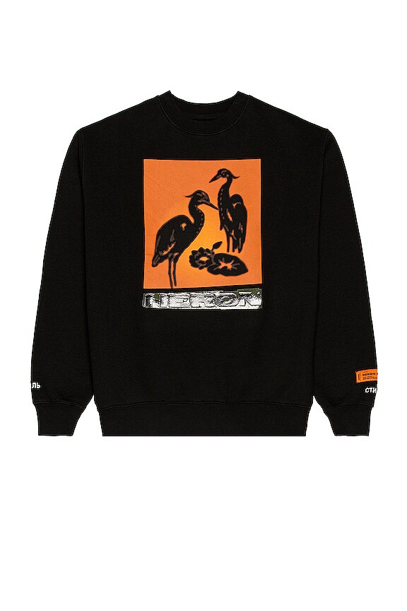 view 1 of 3 Herons Nightshift Sweatshirt in Black