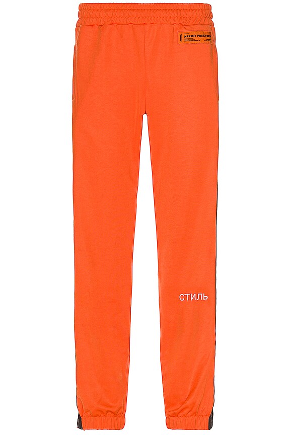 view 2 of 4 Logo Relaxed Trackpants in Orange