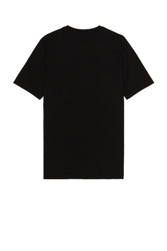 view 2 of 3 Abstract Tee in Black & Orange