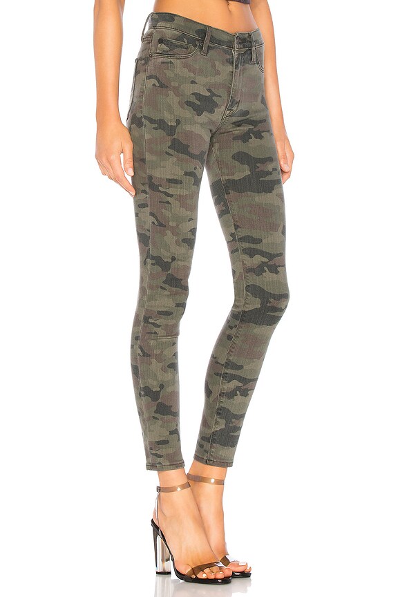 view 2 of 4 Barbara High Waist Super Skinny Ankle in Deployed Camo