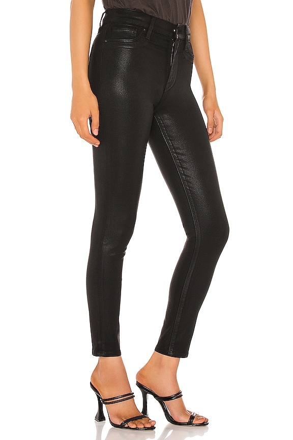 view 2 of 4 Barbara Ankle Super Skinny in Noir Coated
