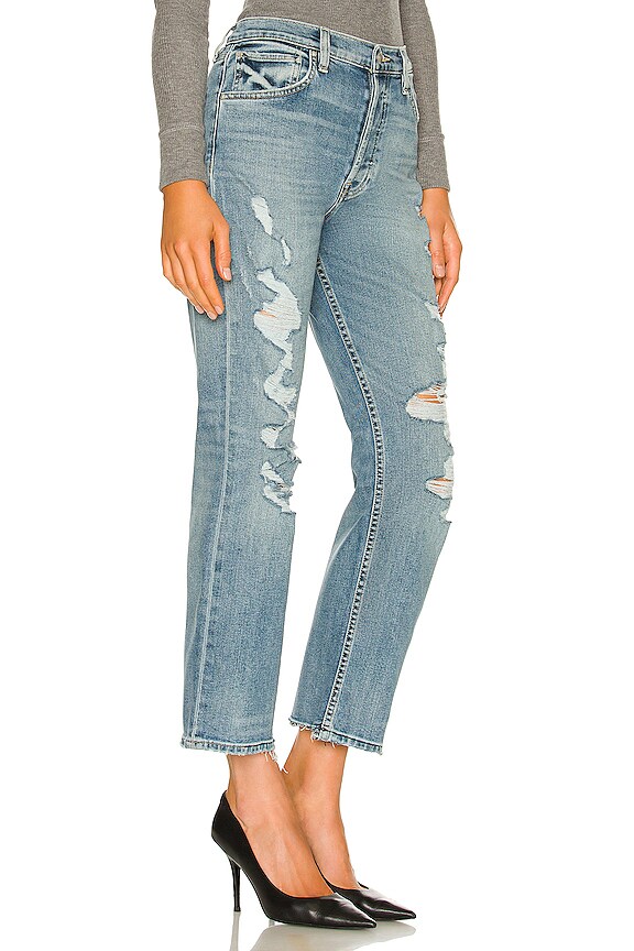 view 2 of 4 VAQUEROS RECTOS AL TOBILLO THALIA in Vintage Fade