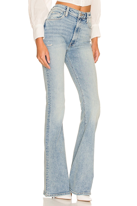 view 2 of 4 Holly High Rise Flare Jean in Bright Moments