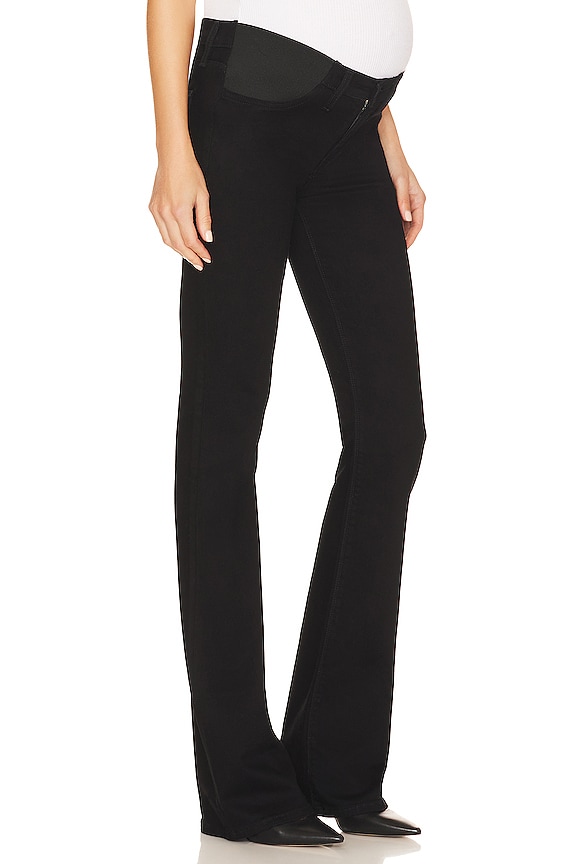 view 2 of 4 Nico Maternity Mid Rise Bootcut in Black