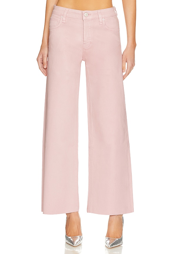 view 1 of 4 Rosie High Rise Wide Leg in Coated Violet