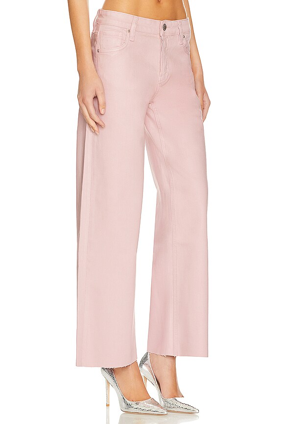 view 2 of 4 Rosie High Rise Wide Leg in Coated Violet