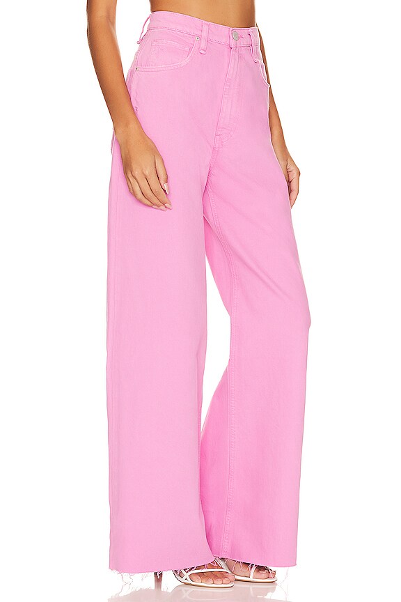 view 2 of 4 James High Rise Wide Leg in Fuchsia Pink