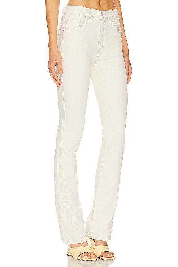 view 2 of 4 Barbara High Rise Baby Flare in Ecru