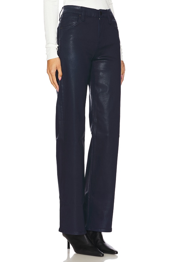 view 2 of 6 Rosie High Rise Wide Leg in Mood Indigo Coated