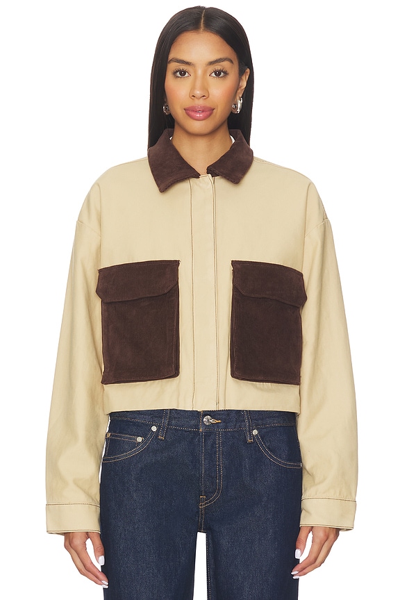 view 2 of 5 BLOUSON CHORE in Blank Canvas