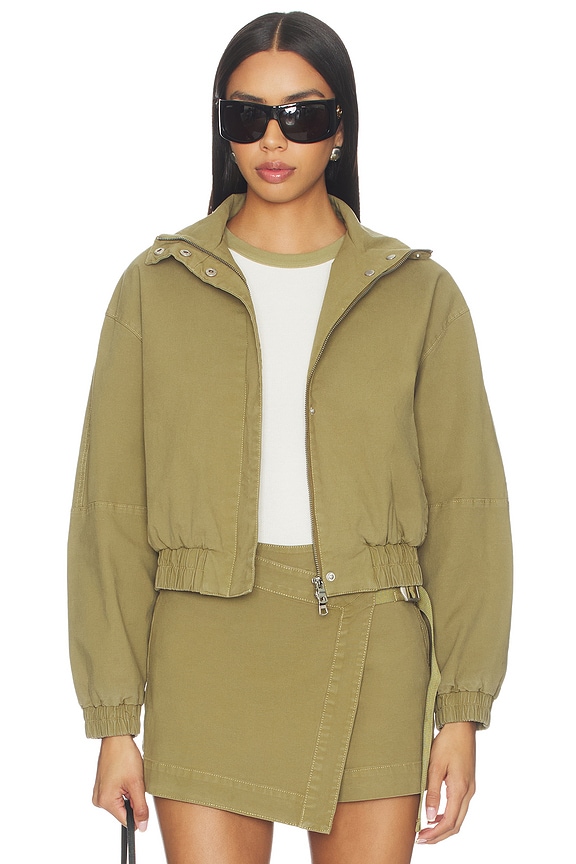view 1 of 5 Sporty Jacket in Dried Herb