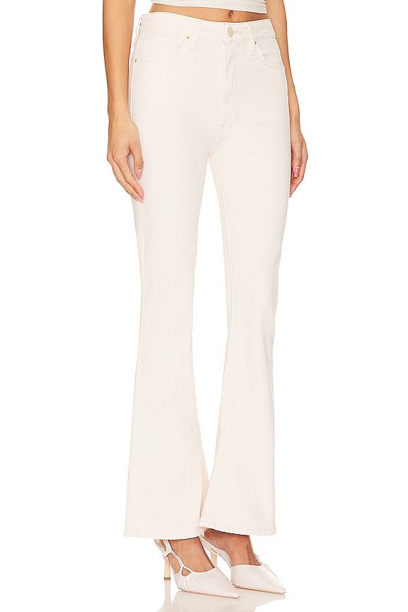 view 2 of 4 БРЮКИ-КЛЁШ С ВЫСОКОЙ ПОСАДКОЙ ГОЛЛИВУД in Egret