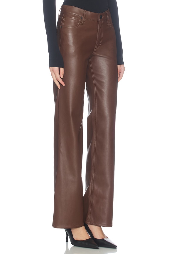 view 2 of 6 Rosie High Rise Wide Leg in Chicory Coffee