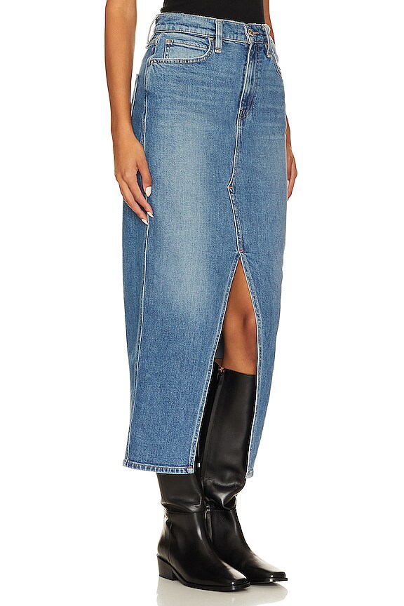 view 2 of 4 Reconstructed Midi Skirt in Lucent